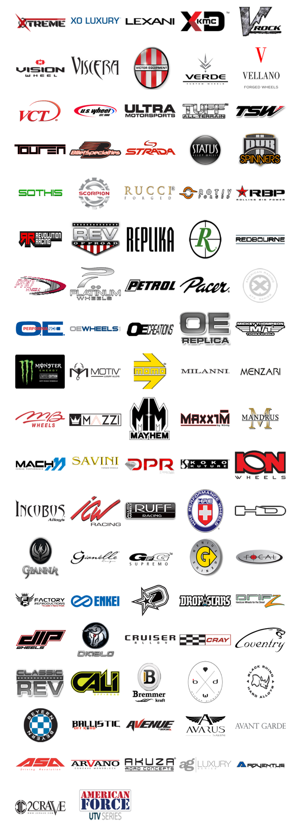 wheel brands